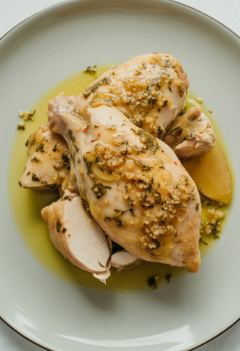 Zesty Lemon-Lime Herb Sauce for Chicken (Made in the Microwave!)