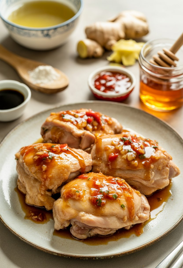 Sweet Chilli Ginger Sauce (Microwave-Friendly)