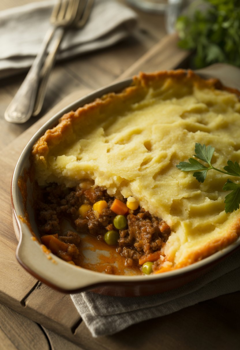 Cottage Pie with Ground Beef