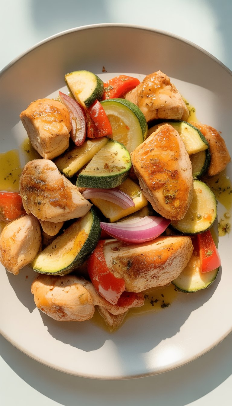 Easy Summer Chicken Recipe in the Air Fryer