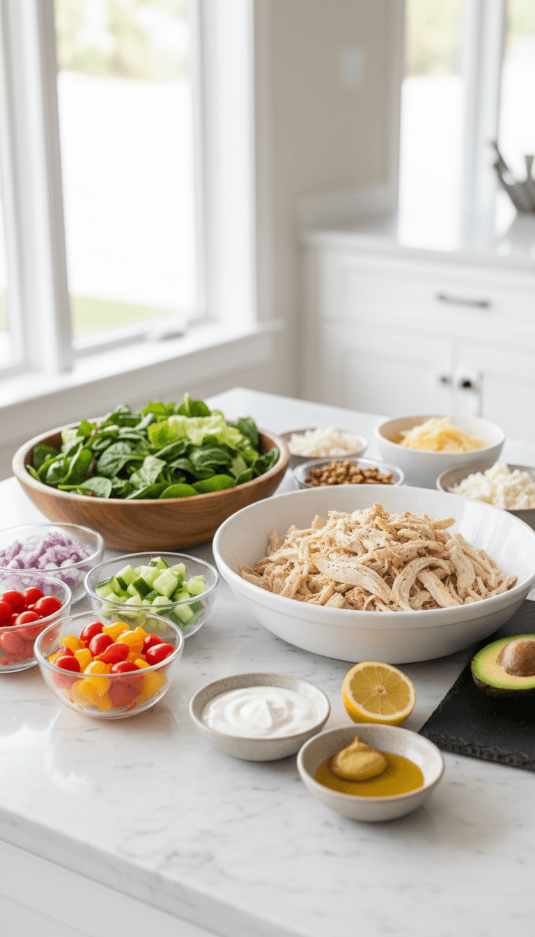 Ingredients You Need for a Creamy Chicken Salad