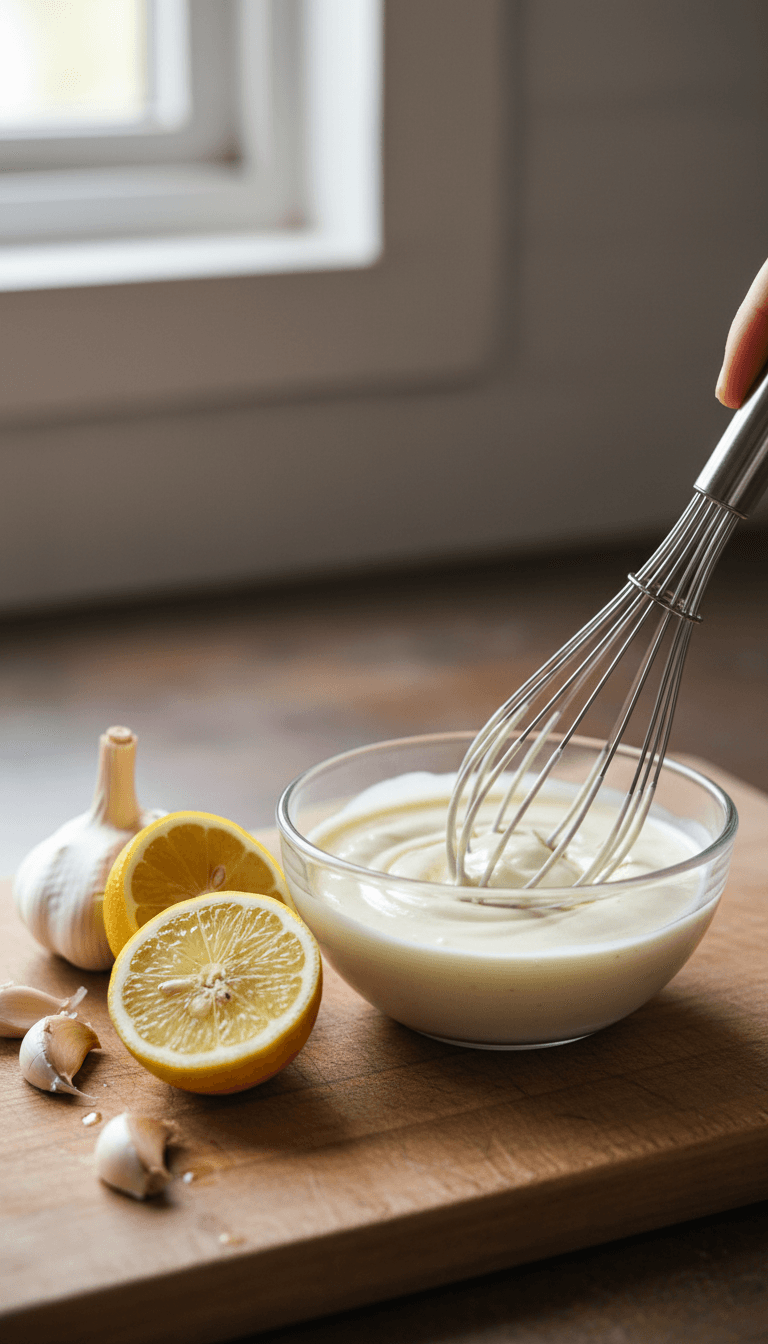 How to Make the Creamy Sauce