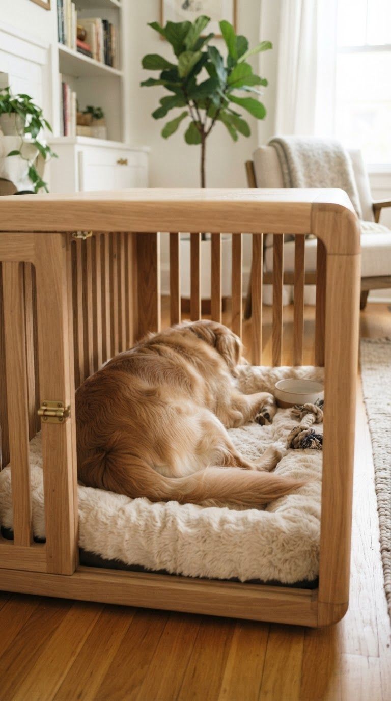 The Prettiest Indoor Dog Kennel Ideas We’ve Ever Seen